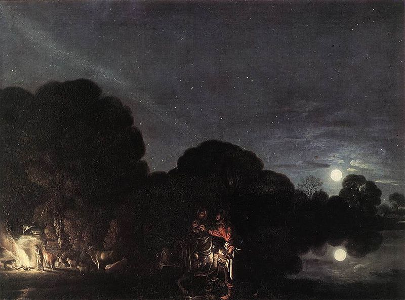 Adam  Elsheimer The Flight into Egypt